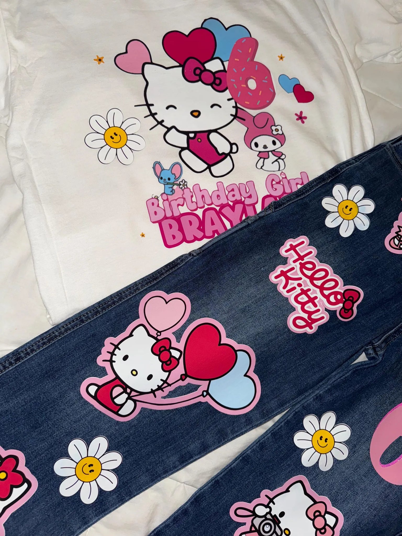 Hello Kitty Birthday Outfit for Toddlers