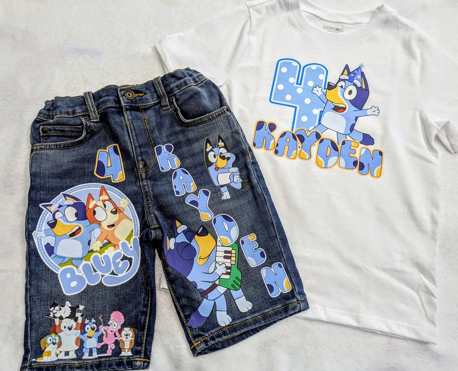Bluey Birthday Outfit for Toddlers