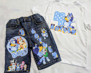 Bluey Birthday Outfit for Toddlers