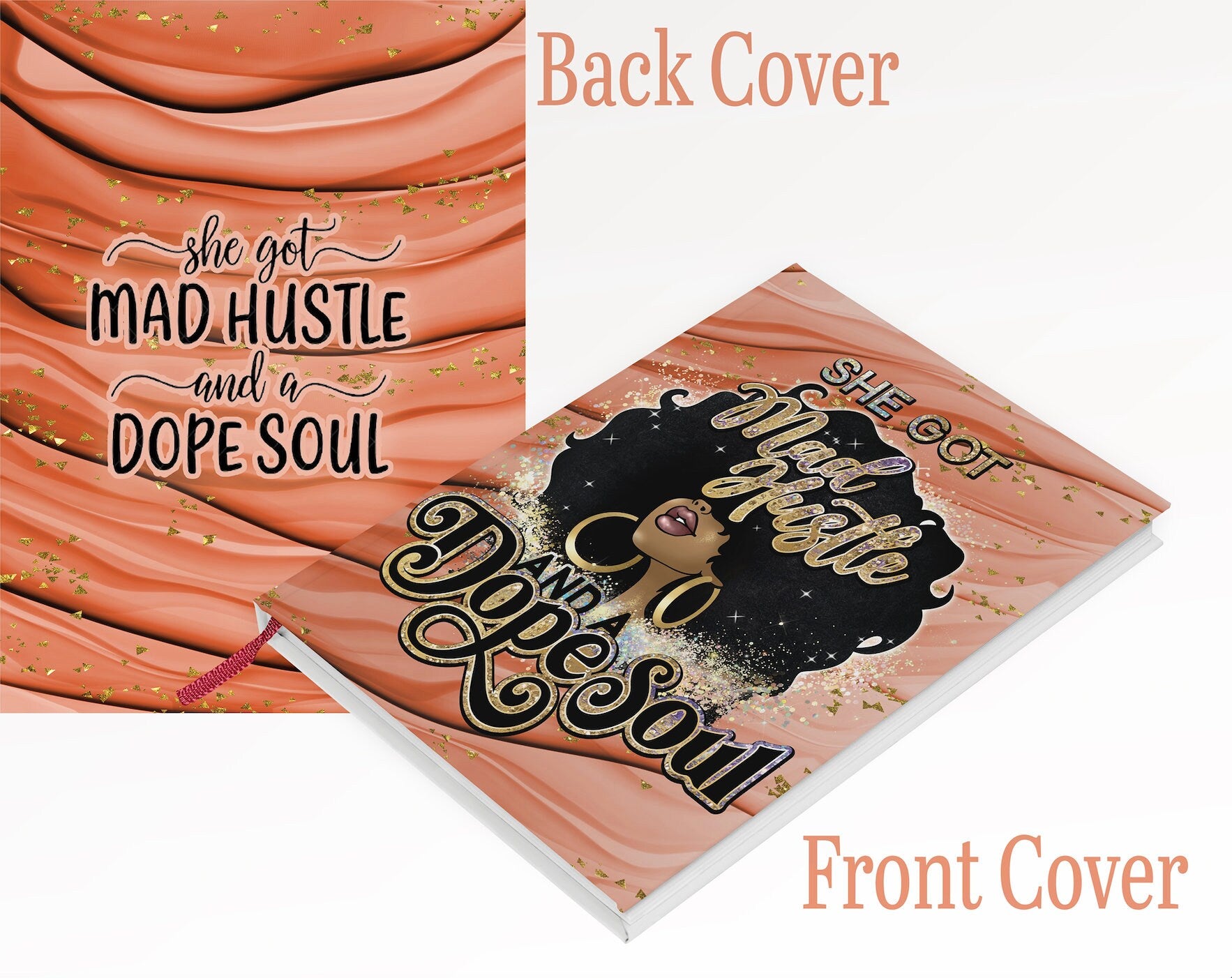 PRINTABLE Planner Cover Dashboard, Digital Personal Journal Cover, She Got Mad Hustle (2 Color Schemes)
