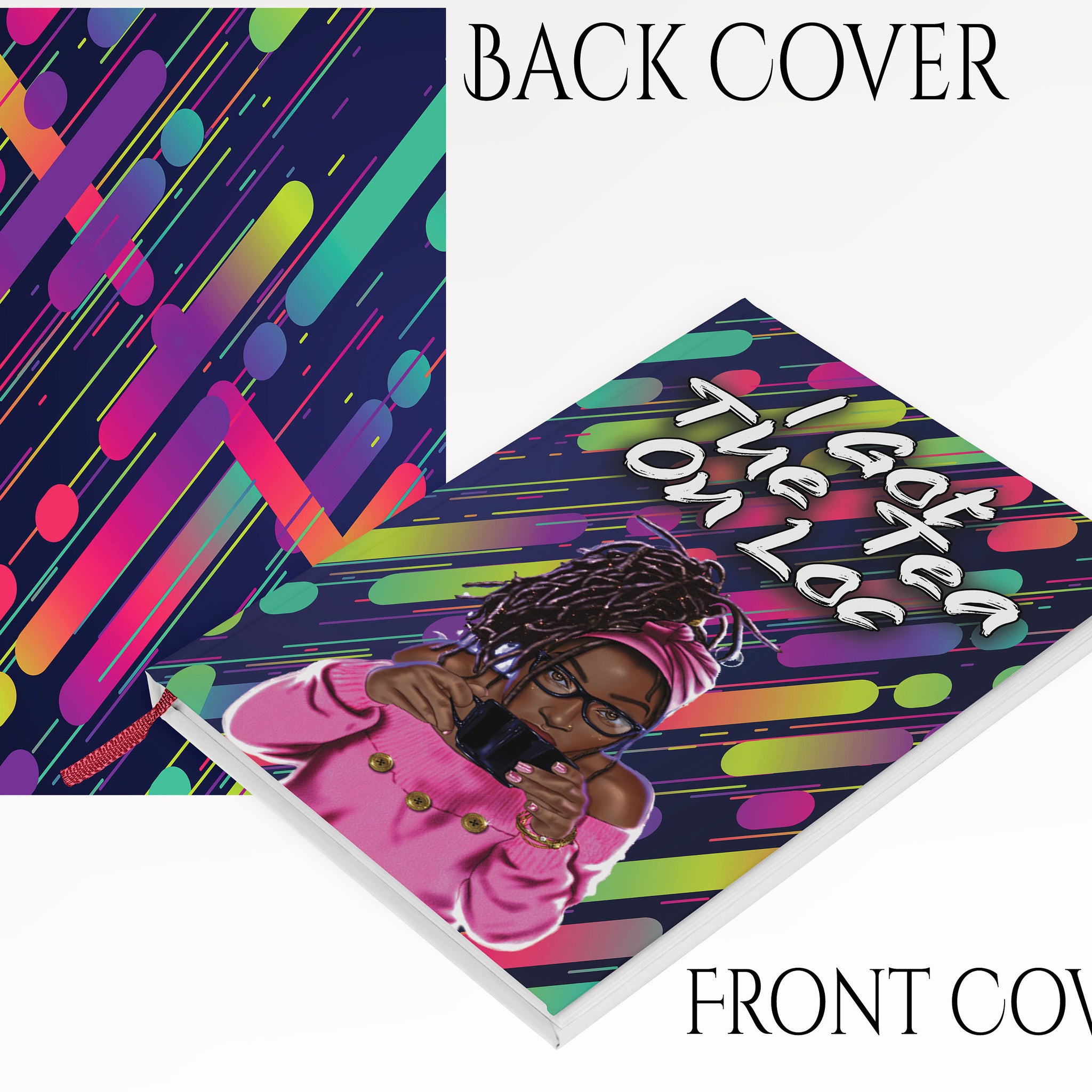 PRINTABLE Planner Cover Dashboard, Digital Personal Journal Cover, I Got The Tea On Loc Journal Cover, Custom Journal Cover