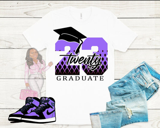 Twenty 23 Graduate 2023, Senior Shirts, Family Graduation Shirts