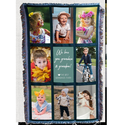 9 panel blank Sublimation High Quality Blanket Throw. Makes a Great Gift!!! Approximately 60" by 40" nine panel