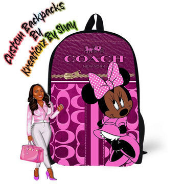 Personalized Backpack Cooach Backpack - Custom Backpack for Kids -Book Bag