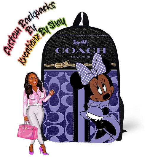 Personalized Backpack Cooach Backpack - Custom Backpack for Kids -Book Bag