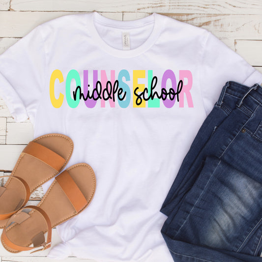 School Counseling, Guidance Counselor Gifts, Counselor Shirt, Back to School Gift, First Day of School, Counseling Shirt, School Shirt