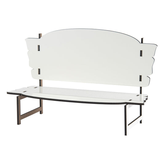 Memorial Grey Memorial Bench for Loss of Loved One Size 14" x 7"