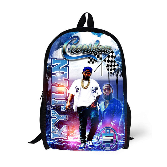 Nipsey Back To School Bundle; Backpack; Lunch Box; Pencil Case: Water Bottle