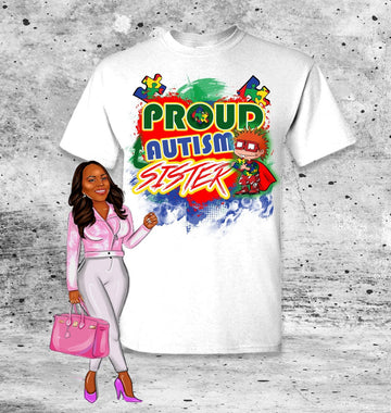 Proud Family Autism Awareness Shirt, Autism Awareness Month, Autism Gift, Awareness Shirt, Tee For Autism Family Member