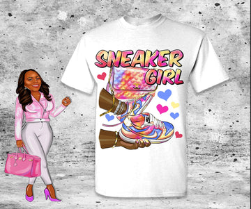 Sneaker Girl Pastel