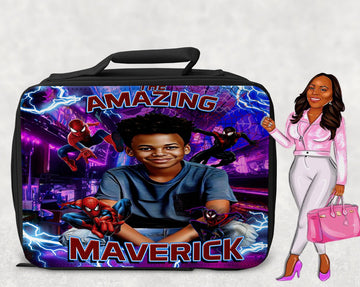 Custom The Amazing Webman Lunchbag