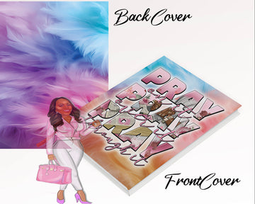 PRINTABLE Planner Cover Dashboard, Digital Personal Journal Cover, Pray Pray Pray. Journal Cover, Custom Journal Cover