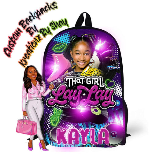 Laaaay Laaaaay Back To School Bundle; Backpack; Lunch Box; Pencil Case: Water Bottle