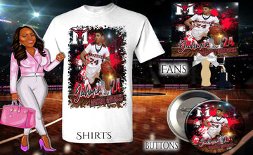 Red Lightening Basketball Fan BUNDLE SPECIAL *******Limited Time Offer*******