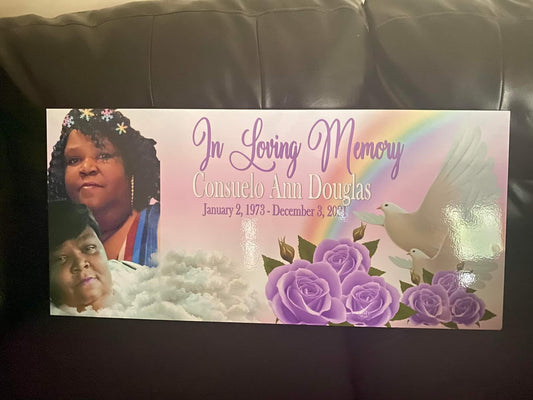 Custom Casket Insert