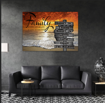 Family Is Canvas Wall Art