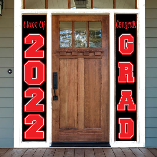 Big Grad Energy Graduation Door Banner With Pictures
