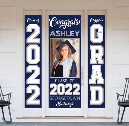 Graduation Door Banner With Pictures